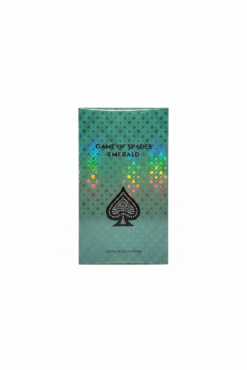 Game of spade Emerald extrait de parfum. New! 3.4 oz